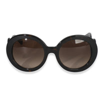 Brown Acetate Round Oversized Baroque Sunglasses