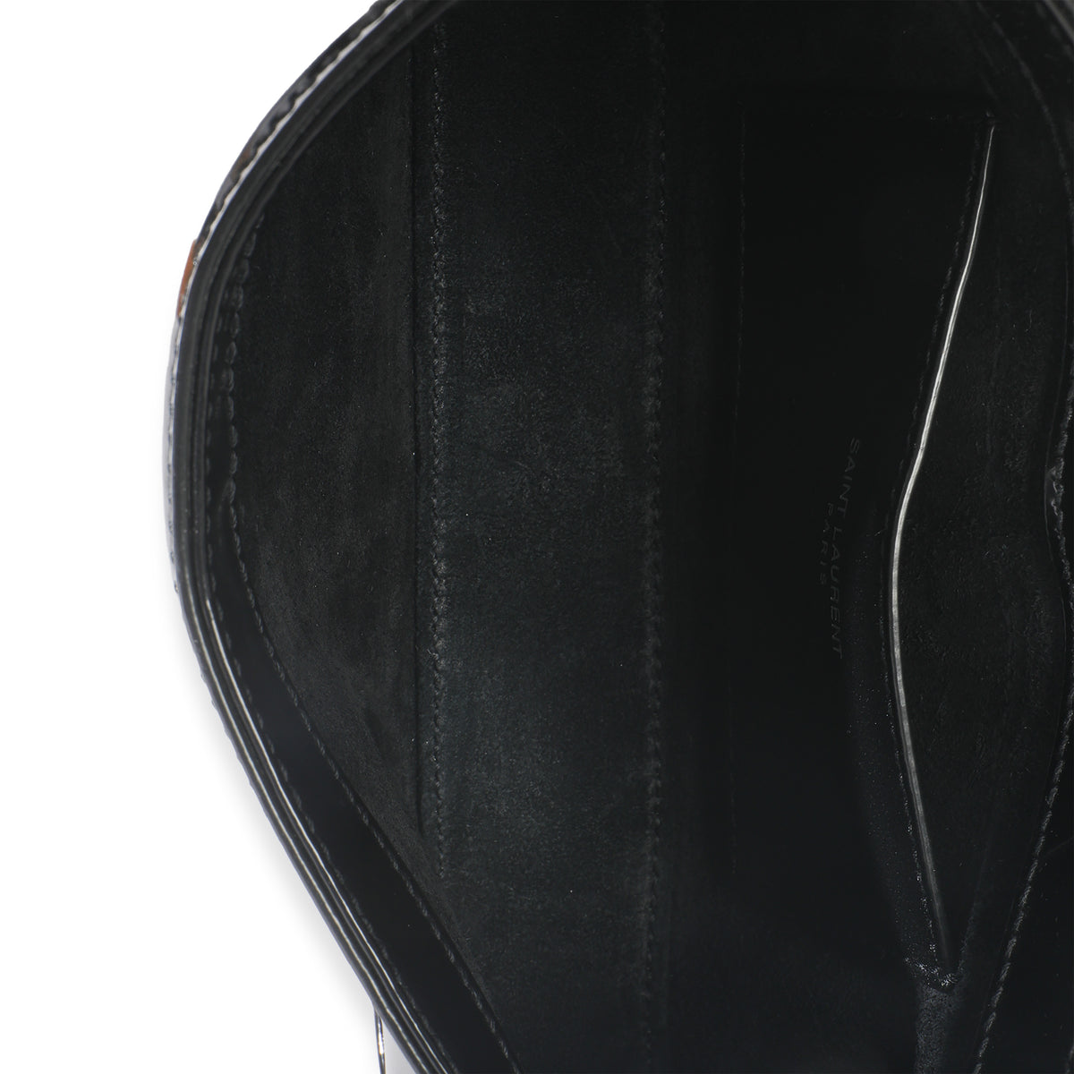 Black Brushed Leather Mini Le 5 A 7 Hobo