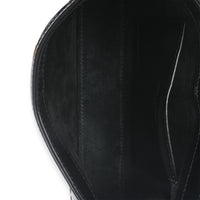 Black Brushed Leather Mini Le 5 A 7 Hobo