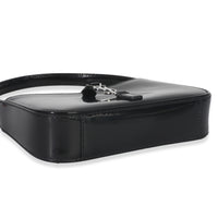 Black Brushed Leather Mini Le 5 A 7 Hobo