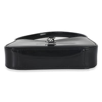 Black Brushed Leather Mini Le 5 A 7 Hobo