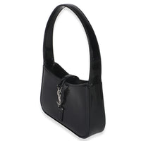 Black Brushed Leather Mini Le 5 A 7 Hobo