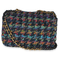 Multicolor Wool Tweed Medium Chanel 19 Flap Bag