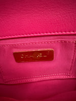 Fuchsia Quilted Jersey Chanel 19 Waist Bag