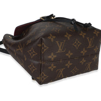 Black Monogram Canvas Montsouris BB NM
