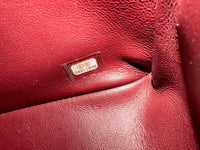 Black Quilted Lambskin Jumbo Double Flap Bag