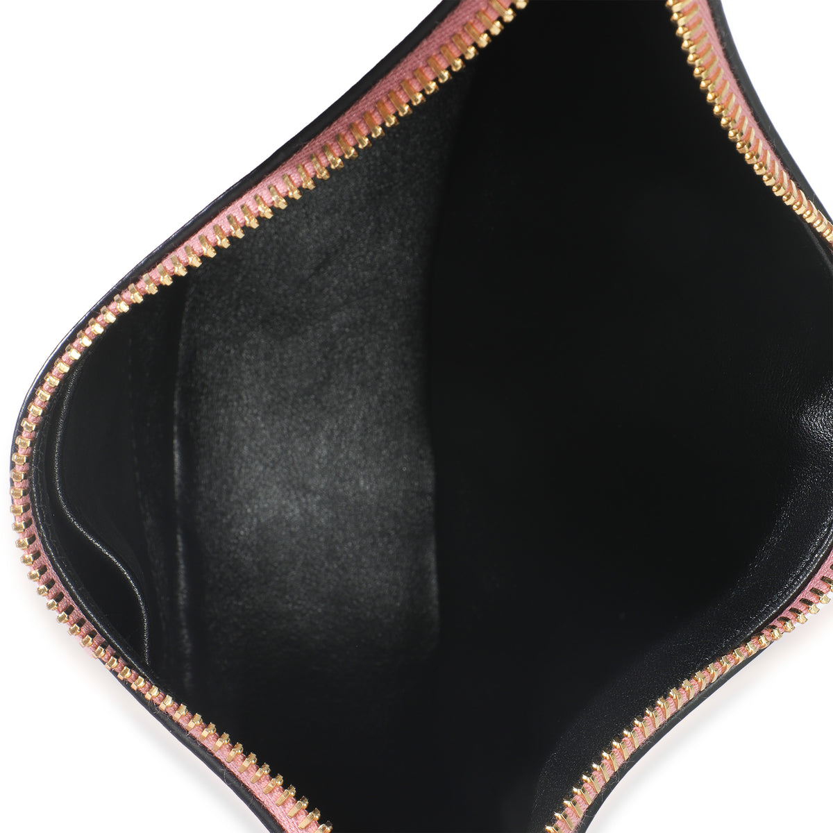 Pink Smooth Calfskin Arque Half Moon Hobo