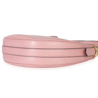 Pink Smooth Calfskin Arque Half Moon Hobo