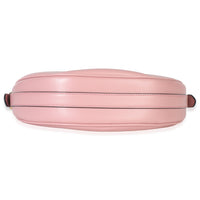 Pink Smooth Calfskin Arque Half Moon Hobo