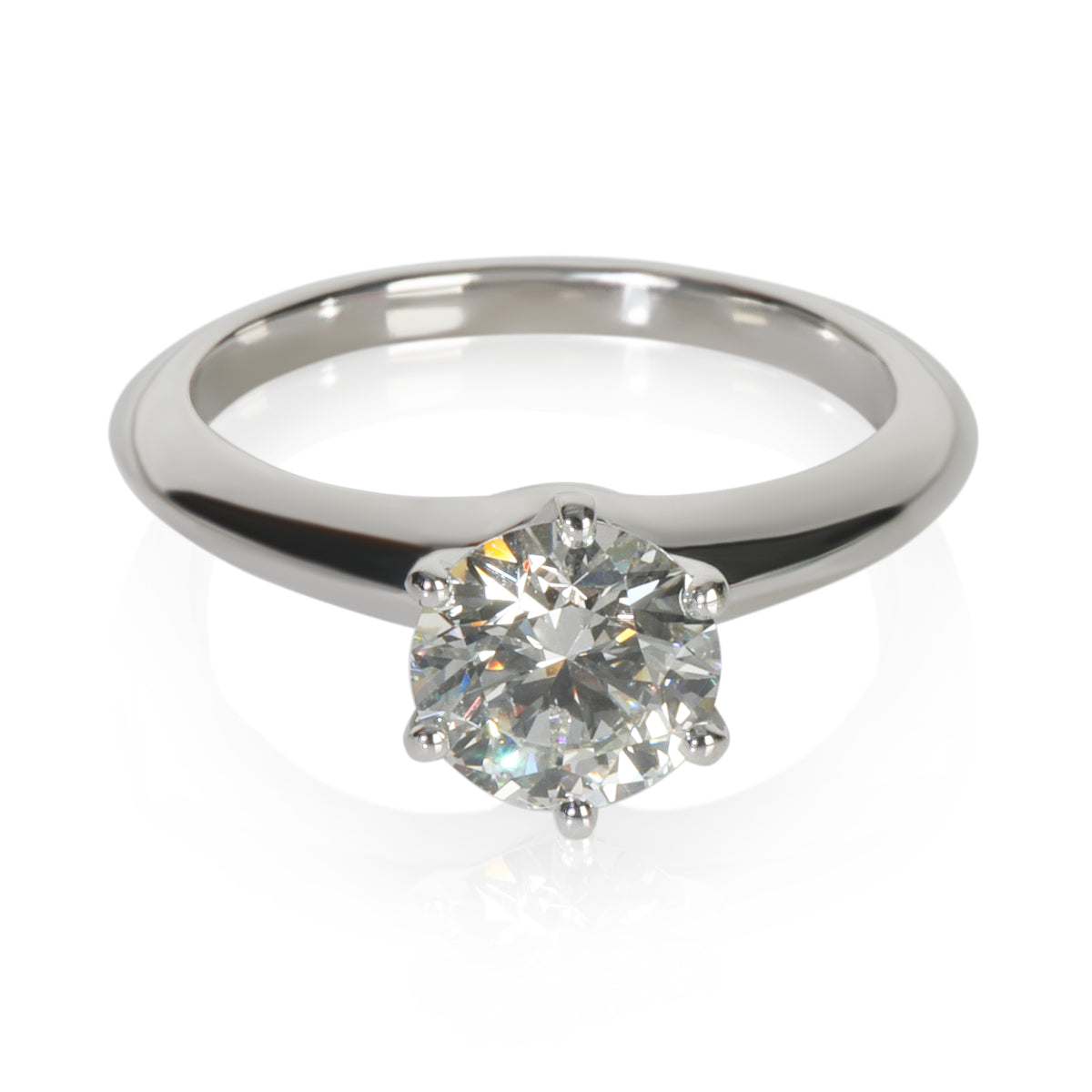 Tiffany & Co. 1.2 ct Round Brilliant Diamond Engagement Ring fv