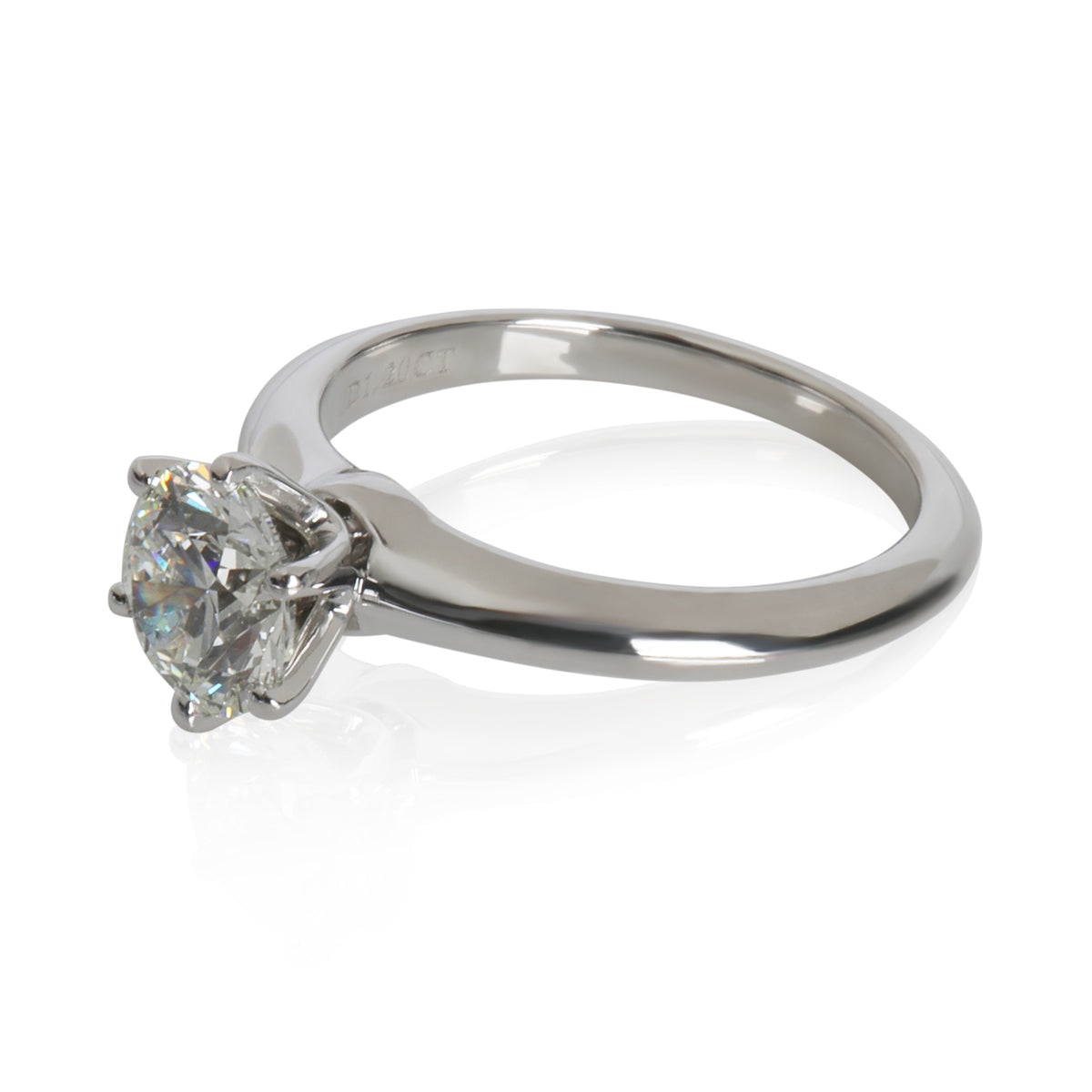 1.2 ct Round Brilliant Diamond Engagement Ring