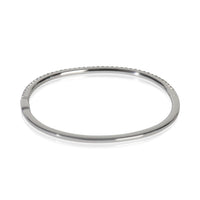 White Gold Diamond Metro Hinged Diamond Bracelet