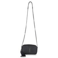 Black Grain De Poudre Mini Lou Camera Bag