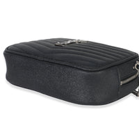 Black Grain De Poudre Mini Lou Camera Bag