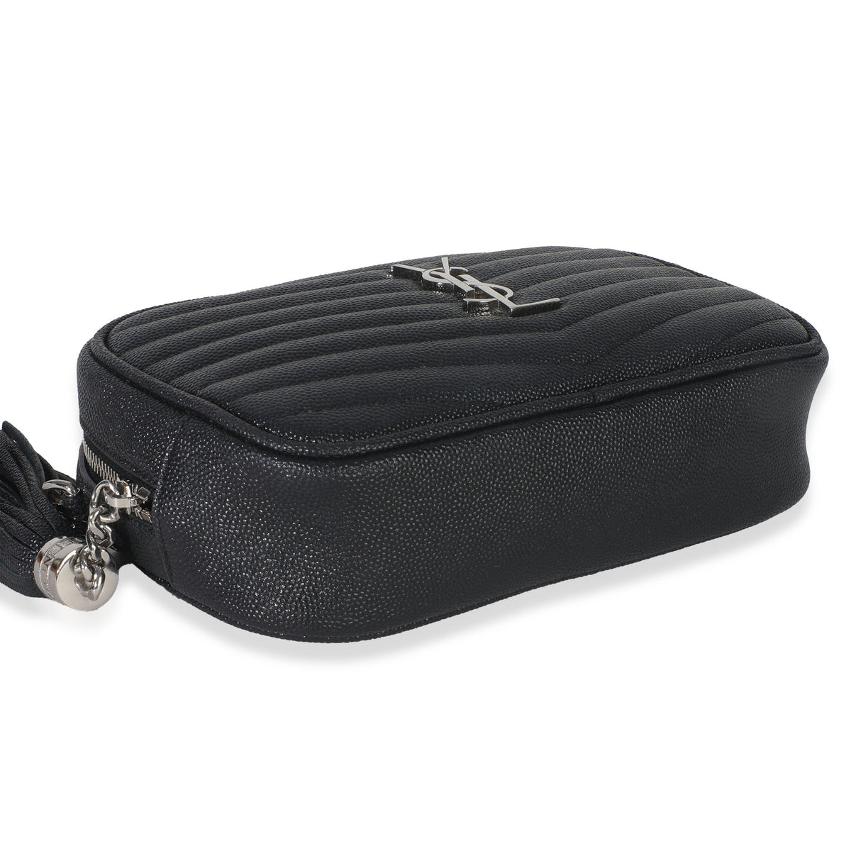Black Grain De Poudre Mini Lou Camera Bag