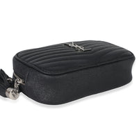 Black Grain De Poudre Mini Lou Camera Bag
