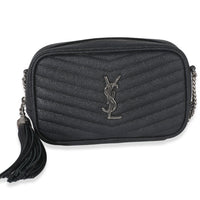 Black Grain De Poudre Mini Lou Camera Bag