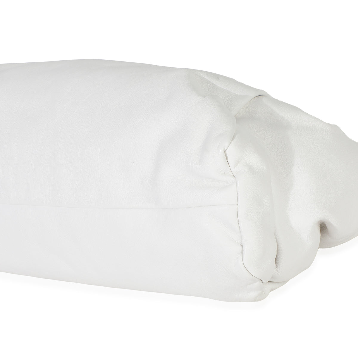 White Smooth Butter Calfskin Small The Shoulder Pouch