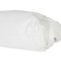 White Smooth Butter Calfskin Small The Shoulder Pouch