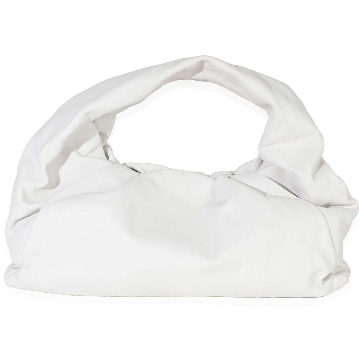 White Smooth Butter Calfskin Small The Shoulder Pouch