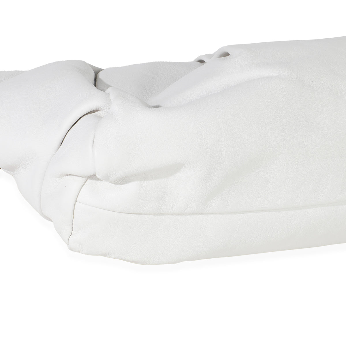 White Smooth Butter Calfskin Small The Shoulder Pouch