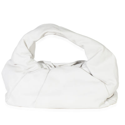 White Smooth Butter Calfskin Small The Shoulder Pouch