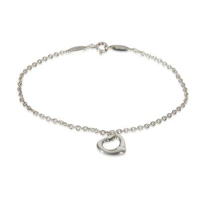 Sterling Silver  Elsa Peretti Open Heart Bracelet