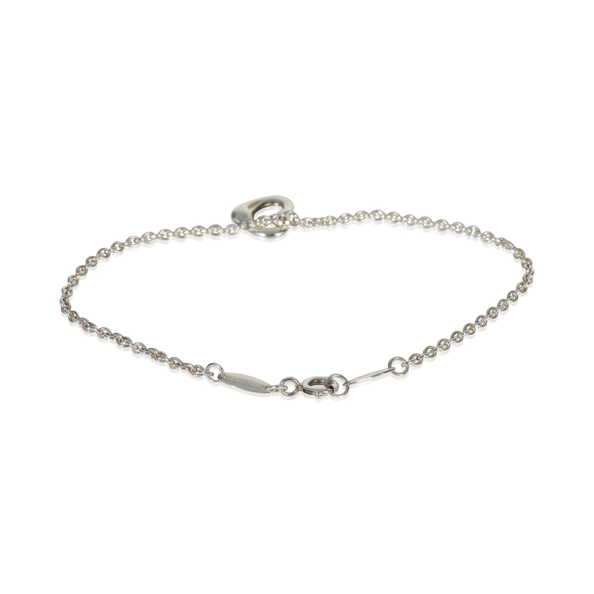 Sterling Silver  Elsa Peretti Open Heart Bracelet
