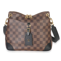 Black Damier Ebene Canvas Odeon PM