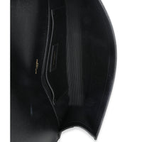 Black Grain De Poudre Classic Cassandre Clutch