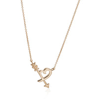 Rose Gold  Paloma Picasso Grafitti Pendant
