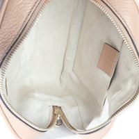 Beige Pebbled Calfskin Small Soho Disco Crossbody