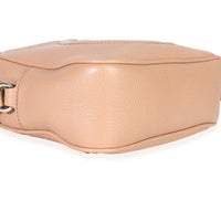 Beige Pebbled Calfskin Small Soho Disco Crossbody