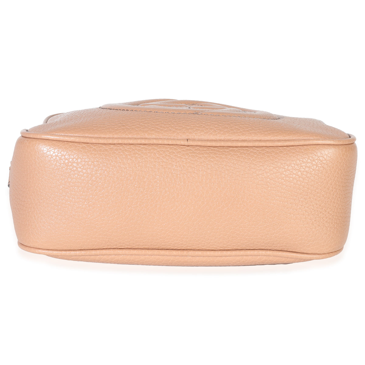 Beige Pebbled Calfskin Small Soho Disco Crossbody