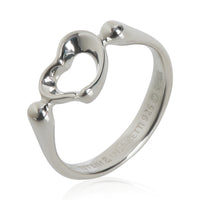Sterling Silver  Elsa Peretti Open Heart Ring