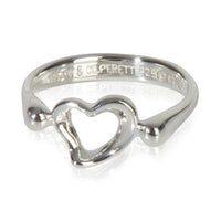 Sterling Silver  Elsa Peretti Open Heart Ring