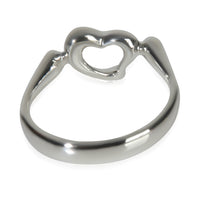 Sterling Silver  Elsa Peretti Open Heart Ring