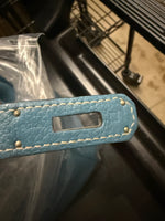 Bleu Jean Togo Birkin 35 PHW