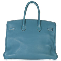 Bleu Jean Togo Birkin 35 PHW
