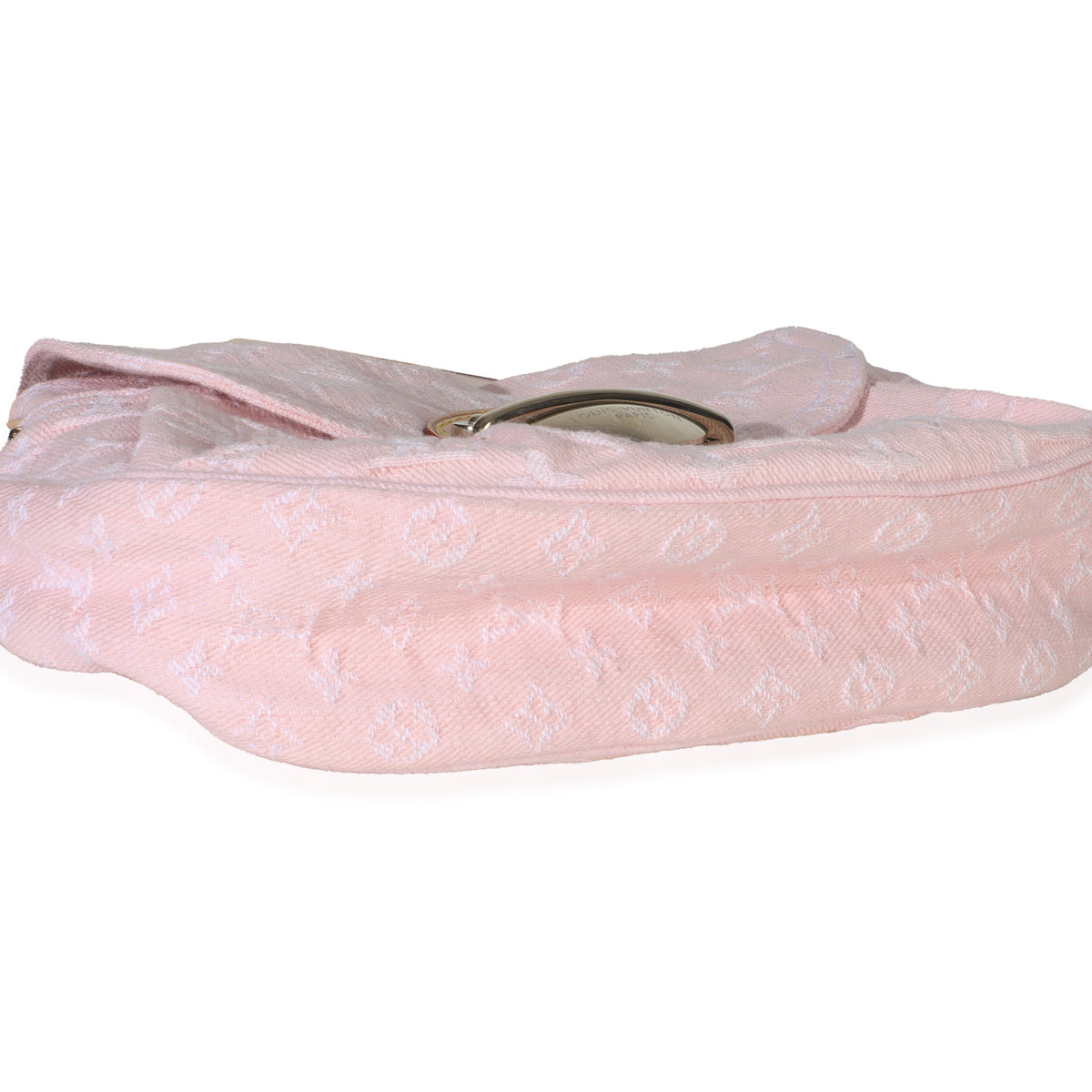 Washed Pink Monogram Denim Sunset