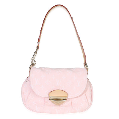 Washed Pink Monogram Denim Sunset