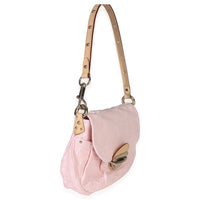 Washed Pink Monogram Denim Sunset