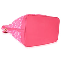 Rose Indien Monogram Denim Noefull MM