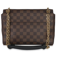 Cream Damier Ebene Canvas Vavin PM