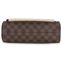 Cream Damier Ebene Canvas Vavin PM