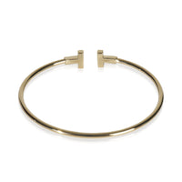 Yellow Gold  Tiffany T Narrow Wire Bracelet