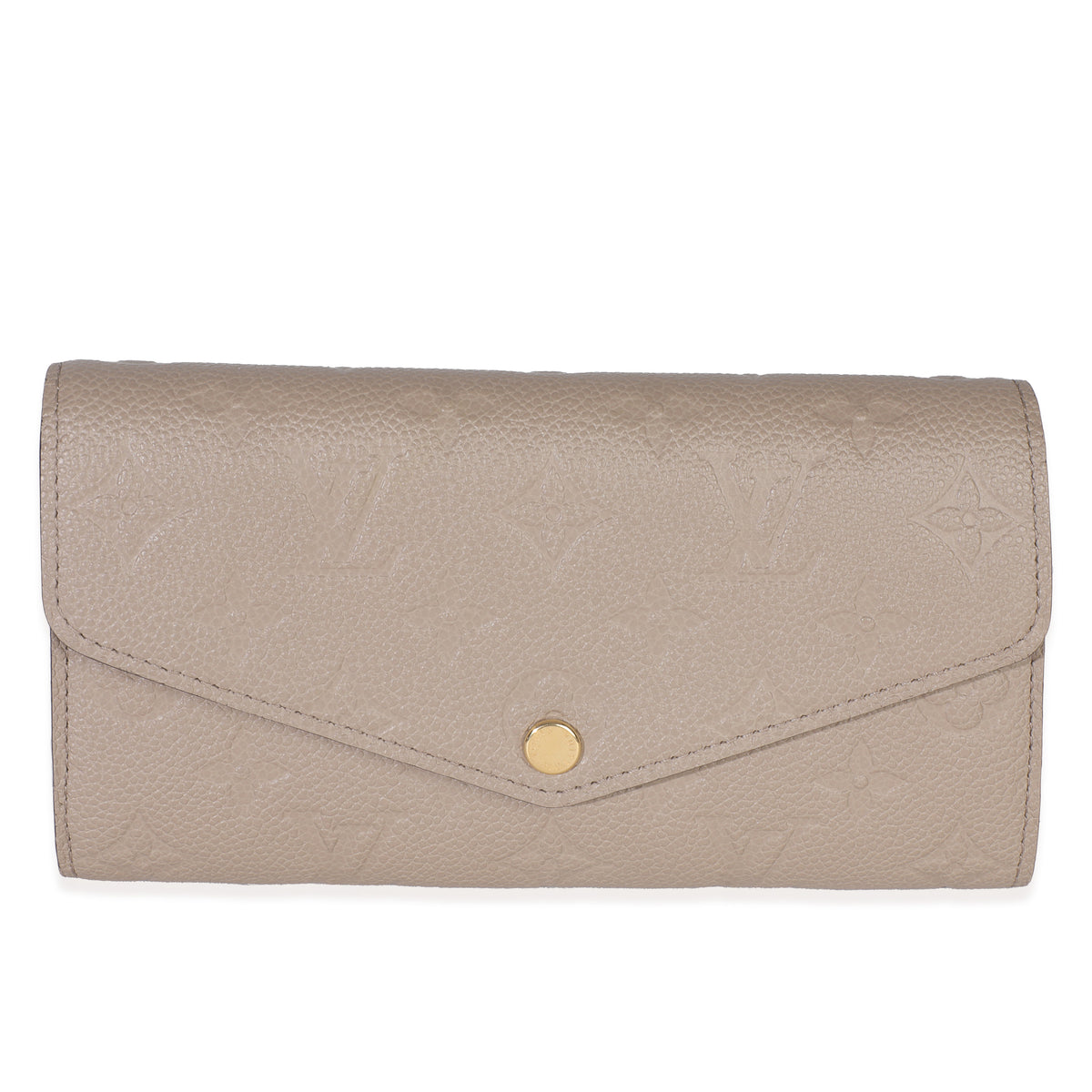 Turtledove Monogram Empreinte Sarah Wallet