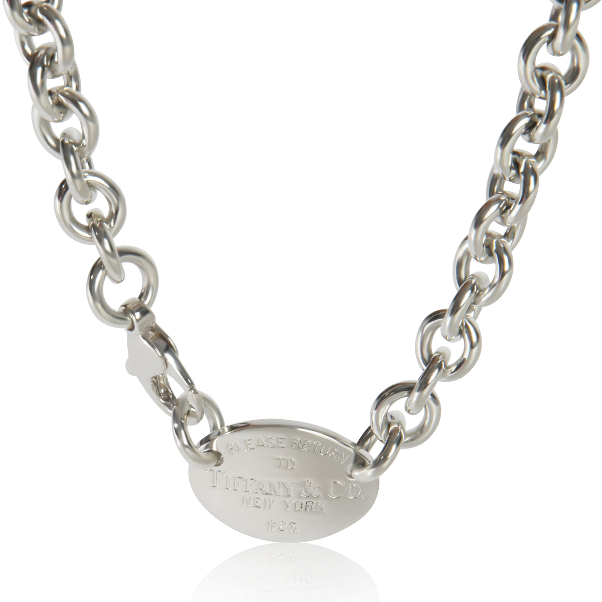 Sterling Silver  Return To Tiffany Necklace