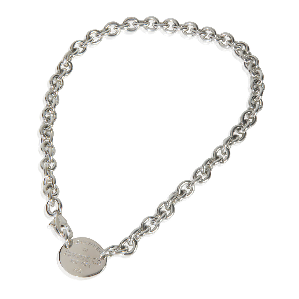 Sterling Silver  Return To Tiffany Necklace