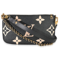 Black Beige Giant Monogram Empreinte Multi Pochette Accessories